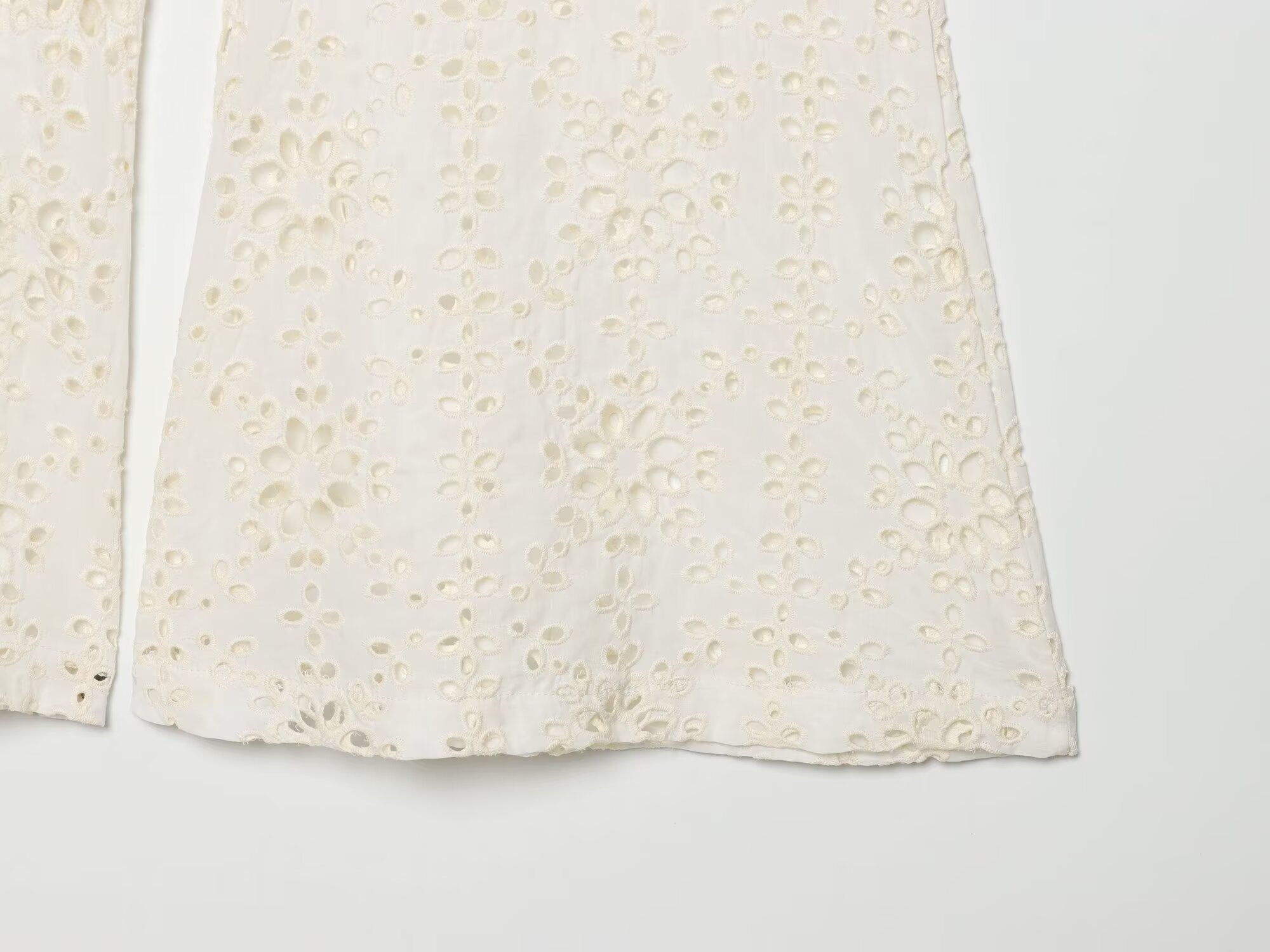 Summer Women Clothing Slim Fit Casual Embroidery Bell