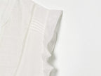 Summer Women Casual Loose All Match Laminated Embroidered