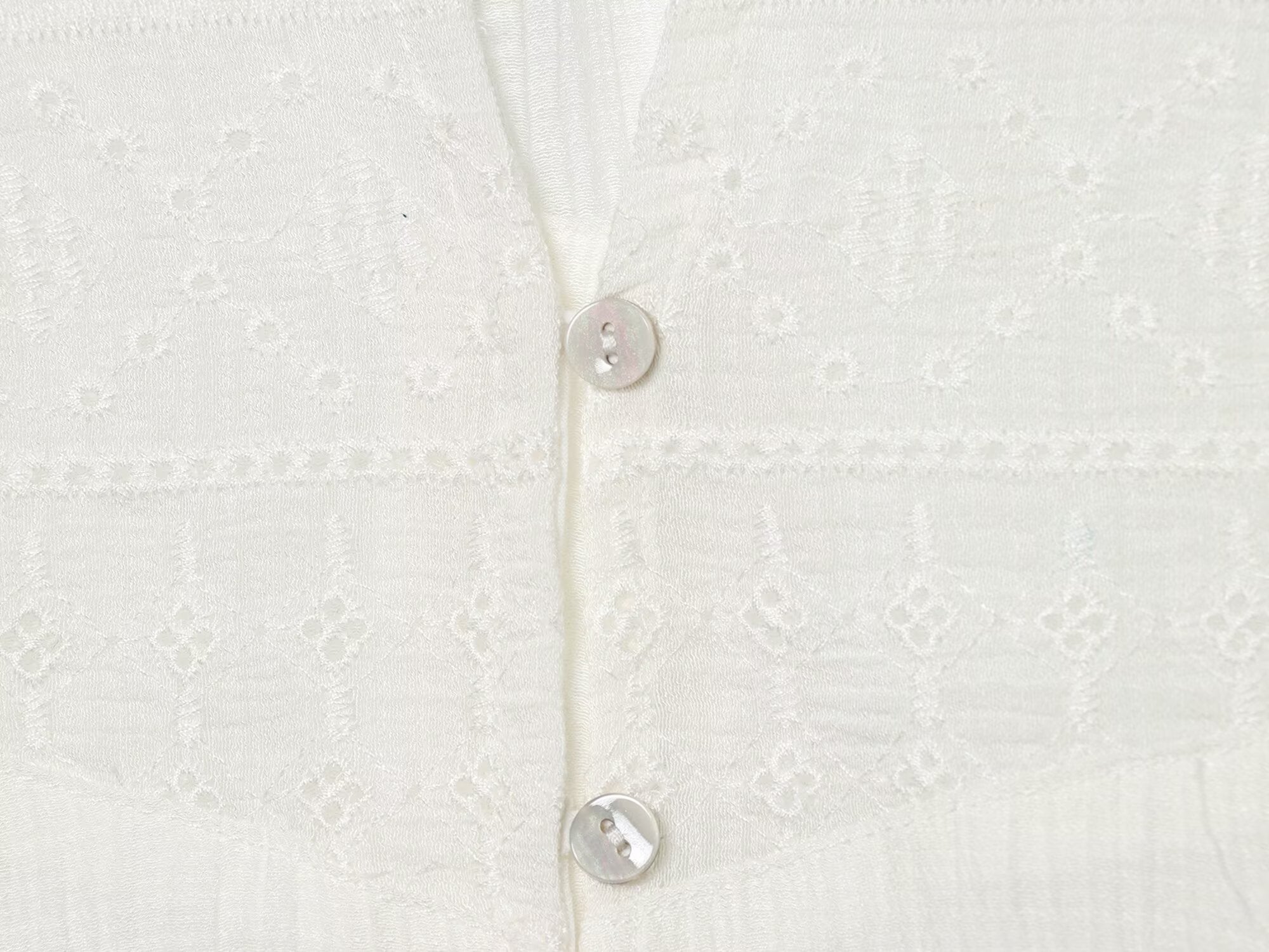 Summer Women Casual Loose All Match Laminated Embroidered