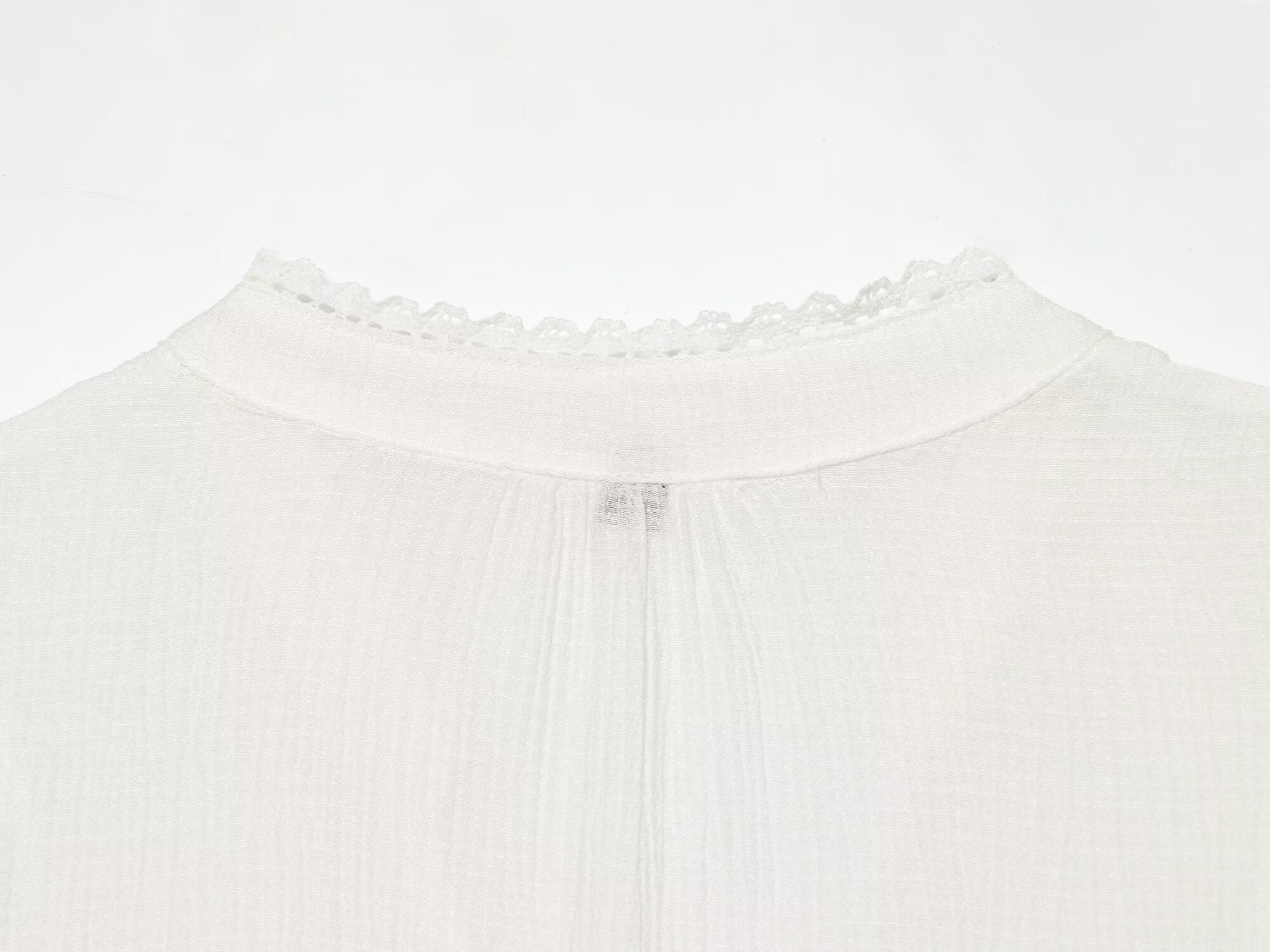 Summer Women Casual Loose All Match Laminated Embroidered