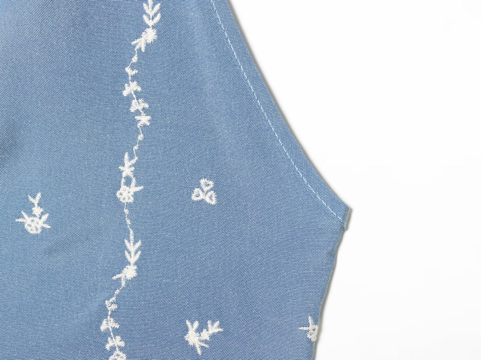 Women Clothing Summer Backless SL Embroidered Hanging