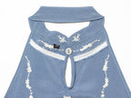 Women Clothing Summer Backless SL Embroidered Hanging
