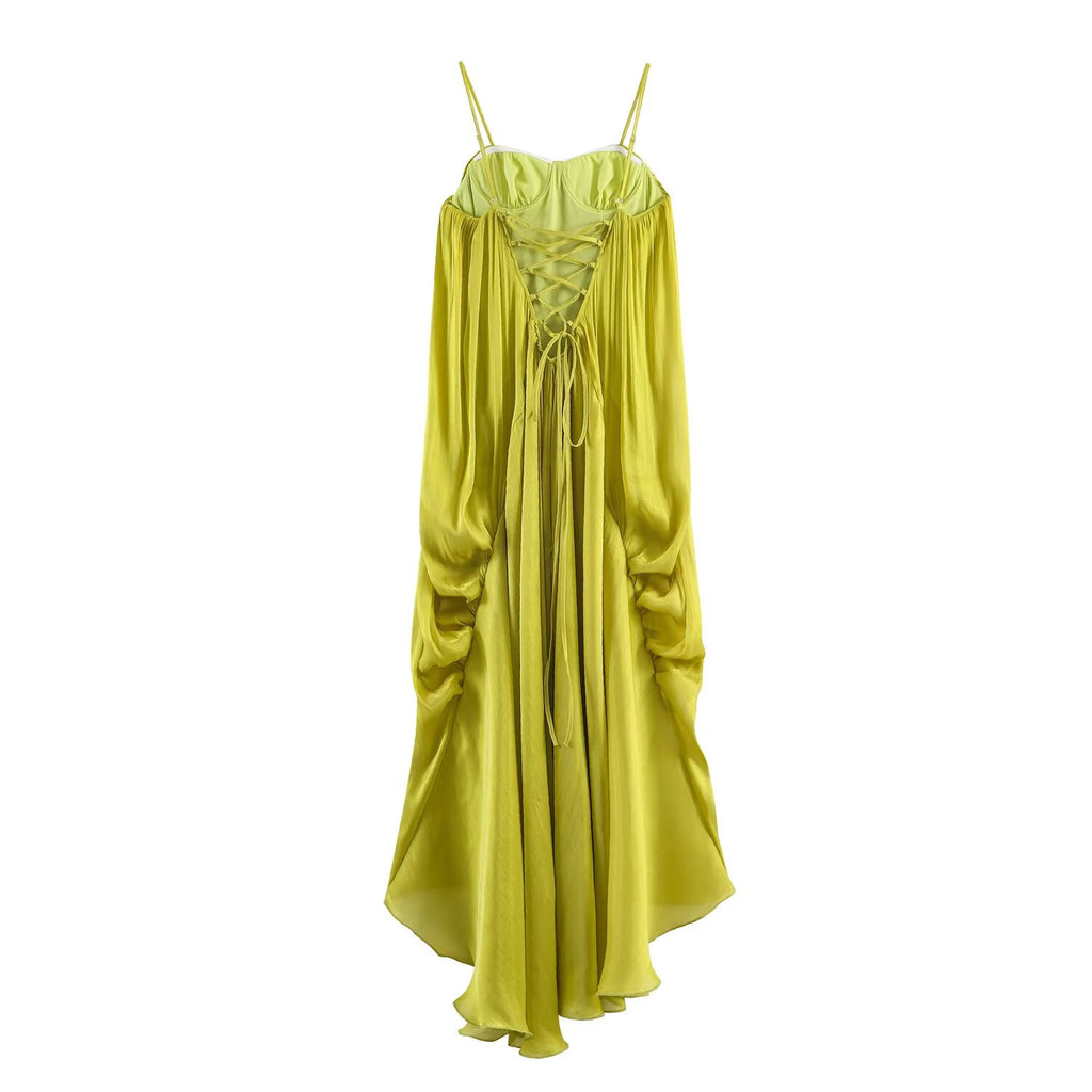 Women's Backless Maxi Dress