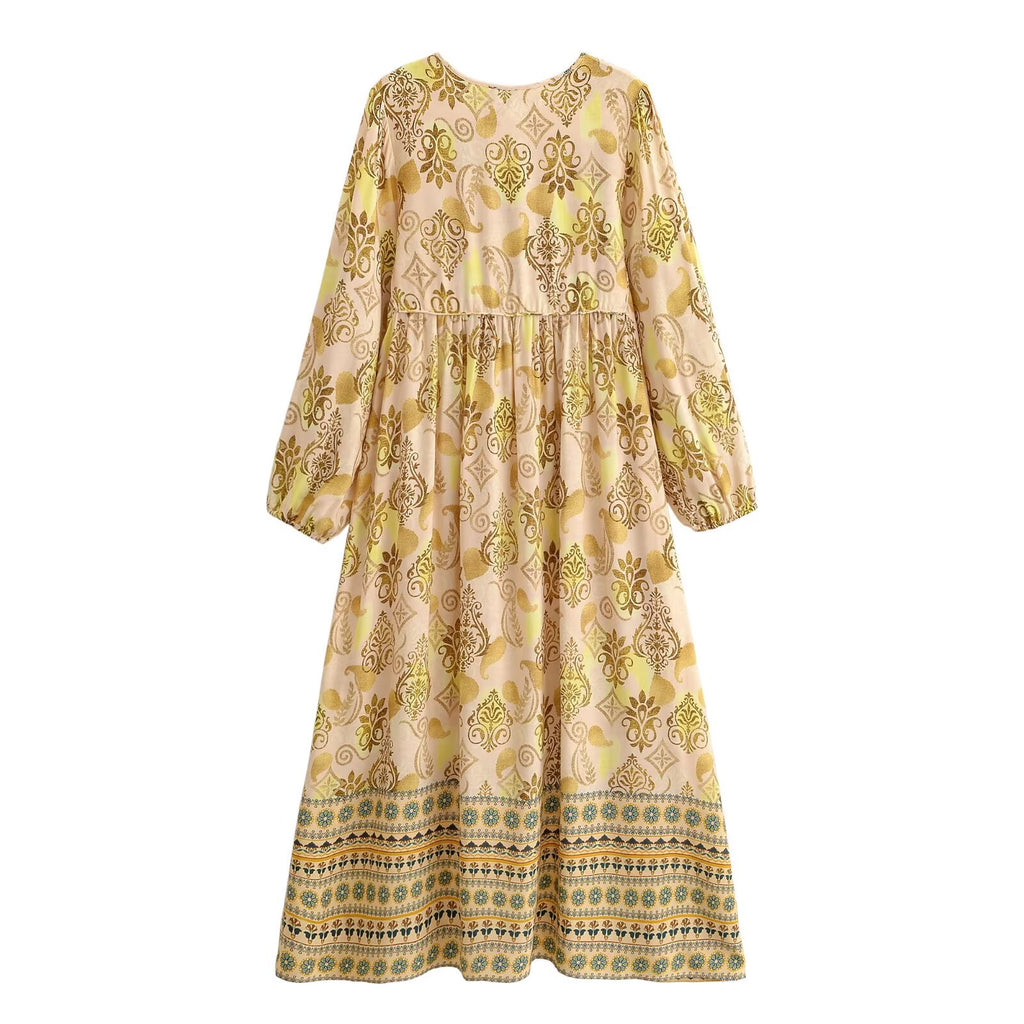 Women's Loose Bohemian Dress