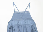 Women's Summer Women Sexy All Match Embroidered Strap Top