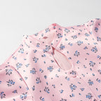 Women Clothing All Match Casual Printed Stand Collar Short
