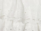 Sexy Halter Lace up Laminated Decoration Short Top Sling