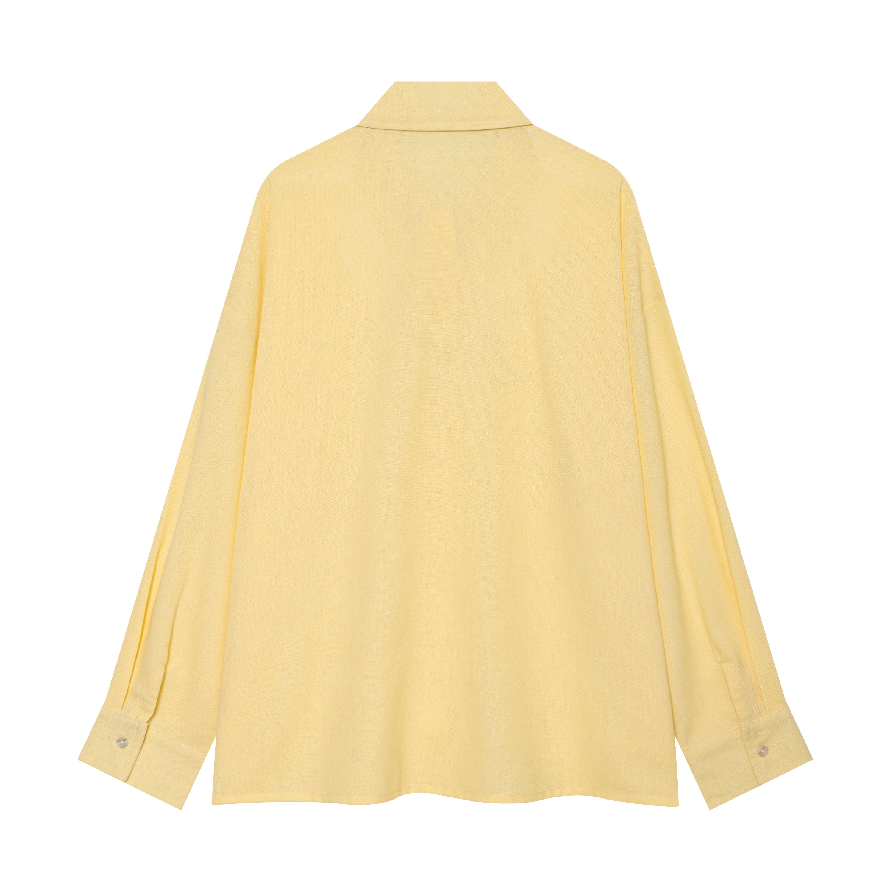 Women Clothing Summer Casual Loose All Match Goose Yellow