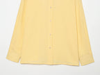 Women Clothing Summer Casual Loose All Match Goose Yellow