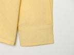 Women Clothing Summer Casual Loose All Match Goose Yellow