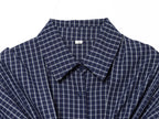 Women Clothing Scarf Collar Shirt Loose Long Sleeve Single