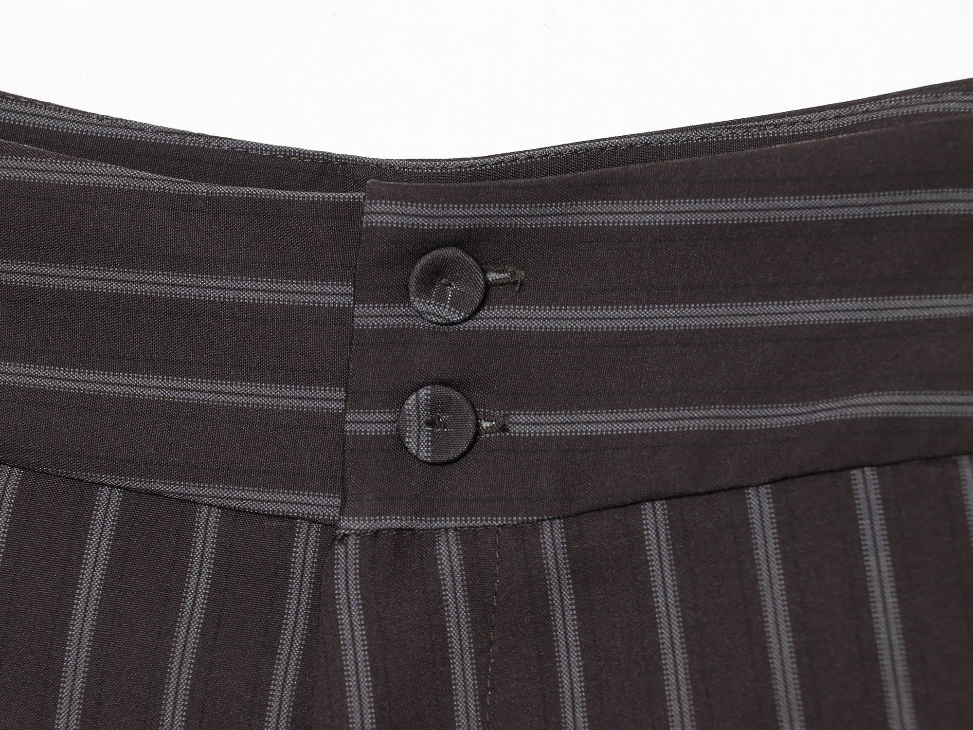 Spring Fashionable All Match Thin Striped Waist Shorts