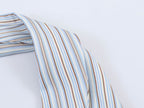 Women Backless Halter Vest Top Mid Waist Mini Striped