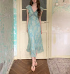 Women's Lace Floral Dress