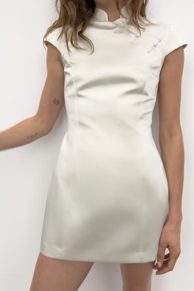 Women's Satin Mini Dress