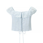 Women Clothing Summer Sexy Short Hollow Out CO out Strap