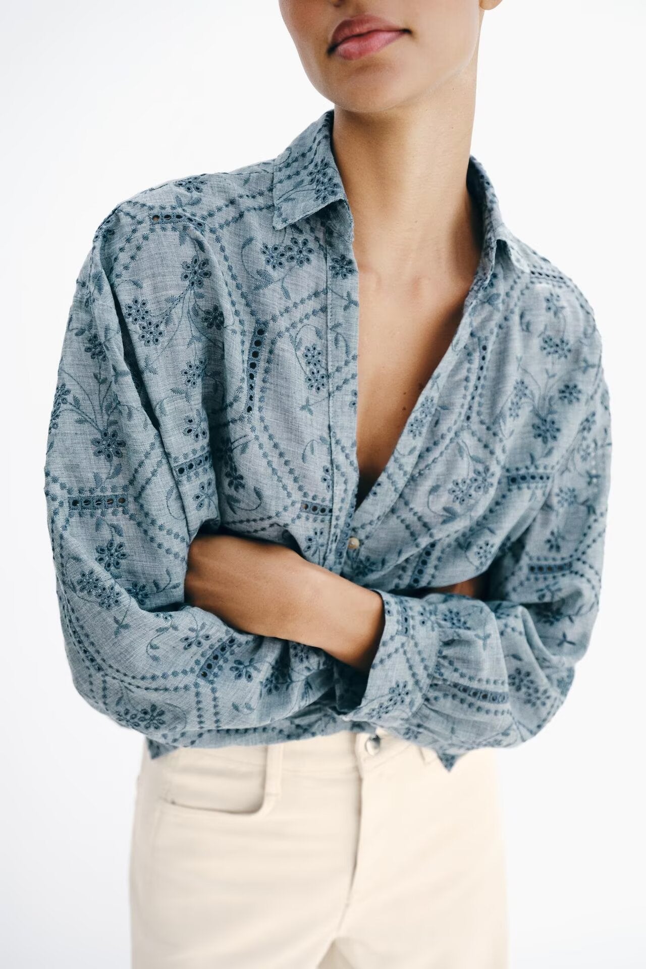 Summer Wear Elegant Single Breasted Hollow Out CO