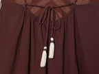 Women Clothing Summer Ethnic Sexy Embroidery Backless Strap