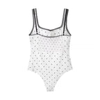 Women Clothing Gentle SL Stylish Simple Polka Dot Lace