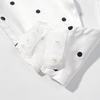 Women Clothing Gentle SL Stylish Simple Polka Dot Lace