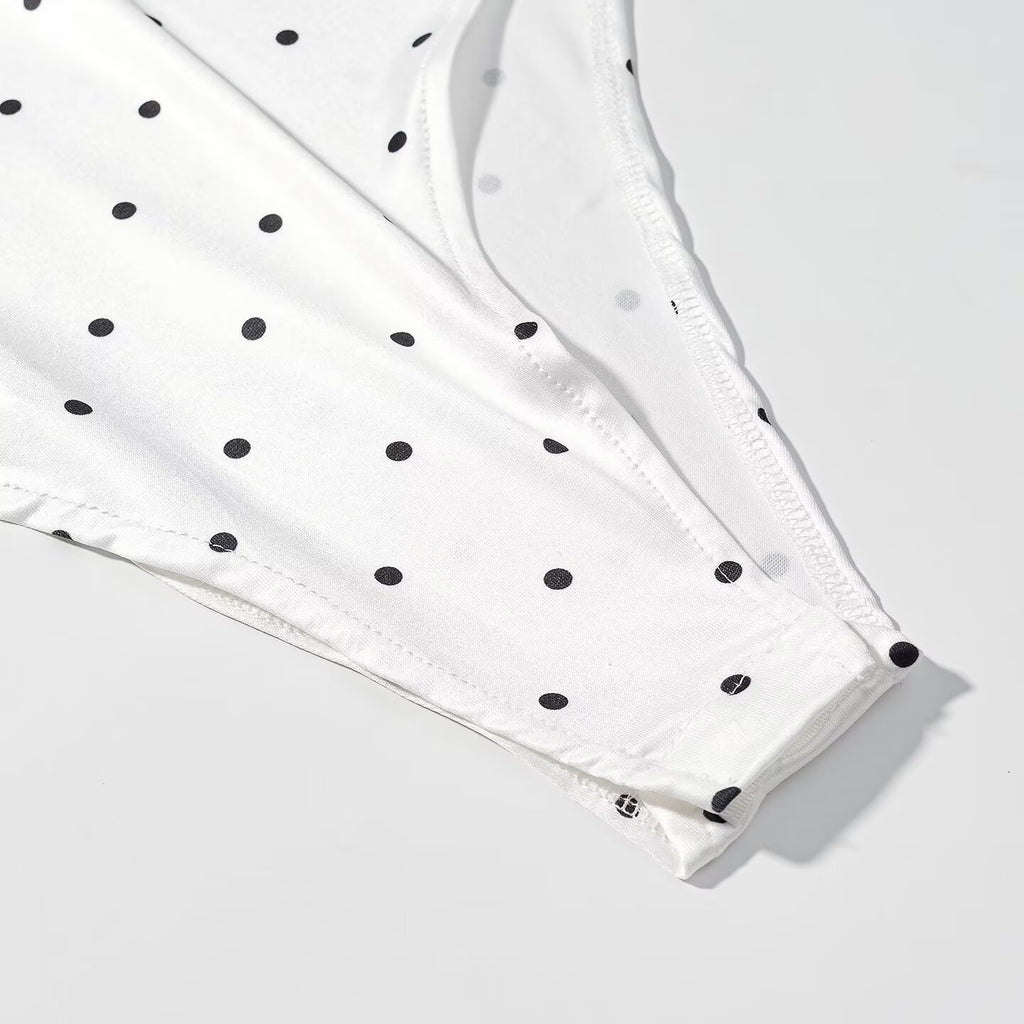 Women Clothing Gentle SL Stylish Simple Polka Dot Lace
