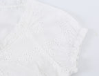Women Clothing Ruffled Top Layered Scallop Shaped EW