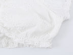 Women Clothing Ruffled Top Layered Scallop Shaped EW