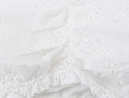 Women Clothing Ruffled Top Layered Scallop Shaped EW