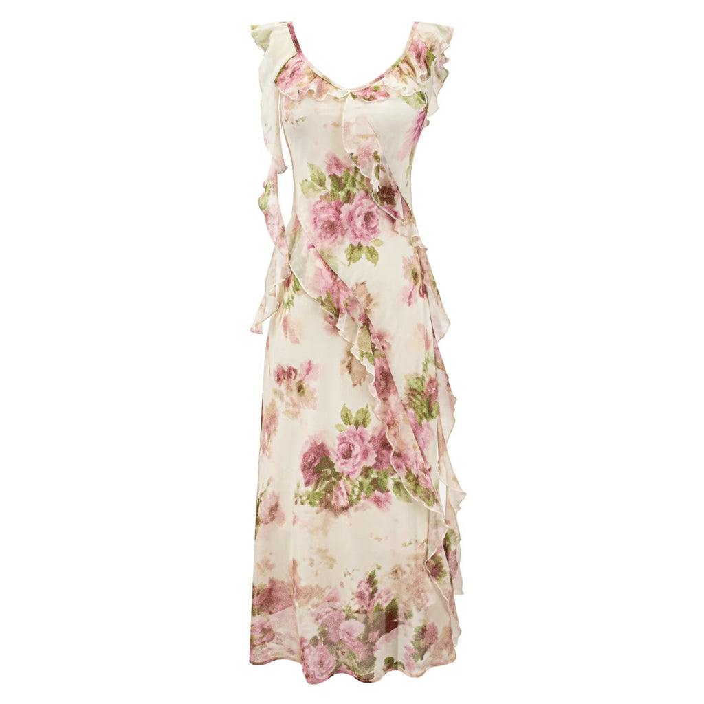 Women's Lace Backless Dress