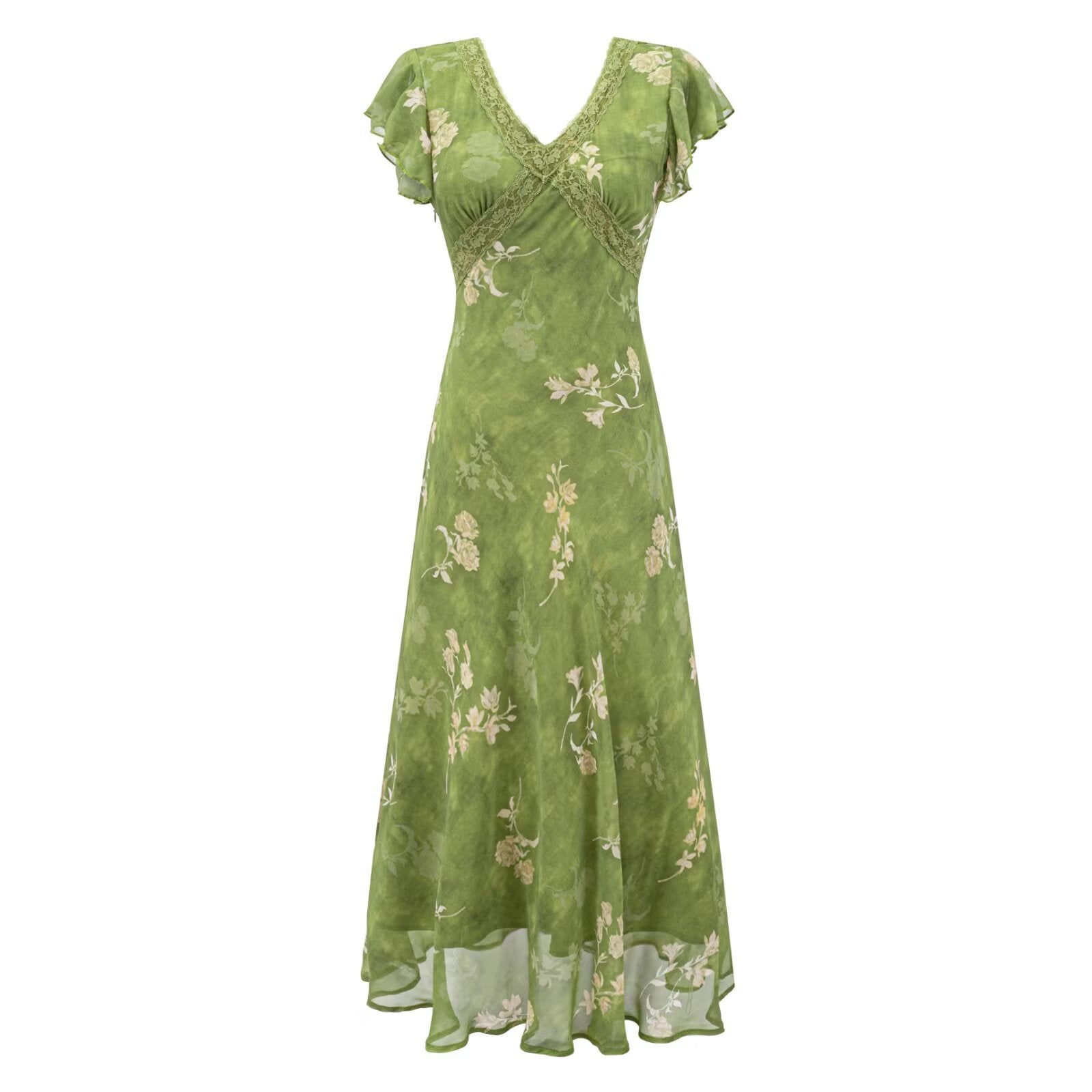 Green Floral