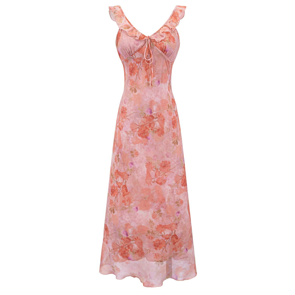 Women's Ruffled Summer Dress