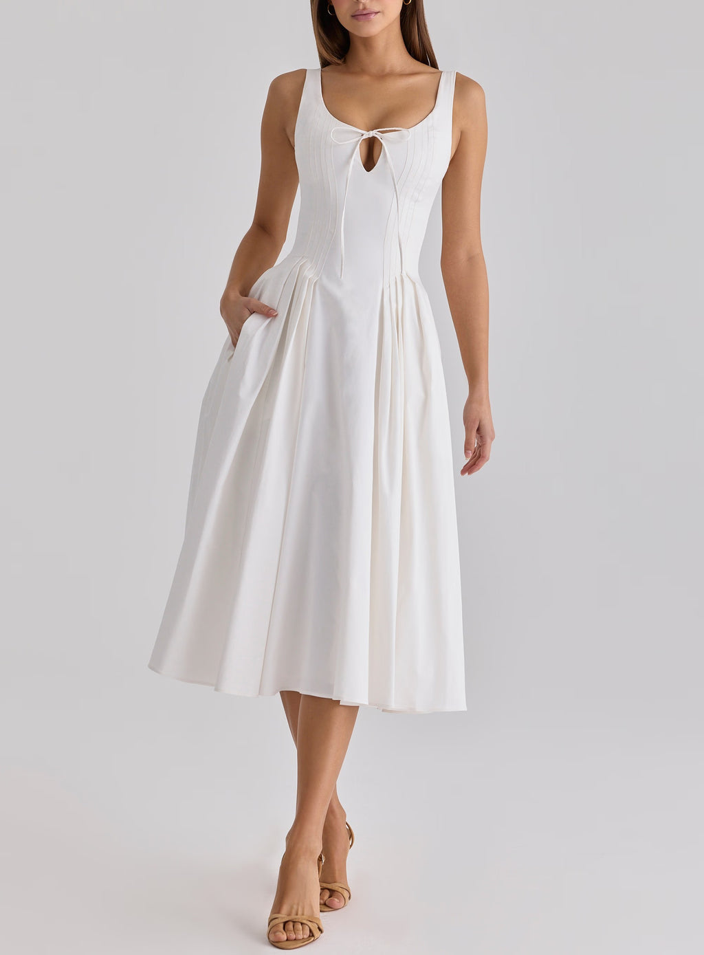 Women's Pleated Summer Dress