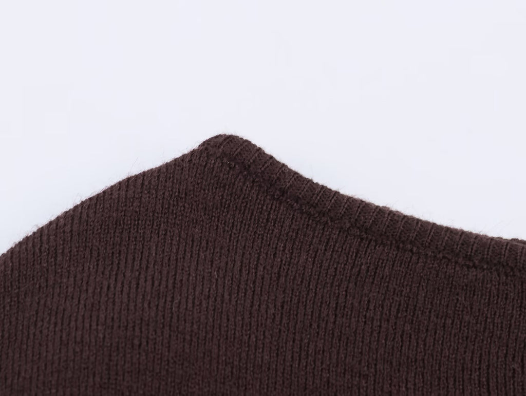 Women Clothing Fall Tight Waist Hem with Belt Knitted T