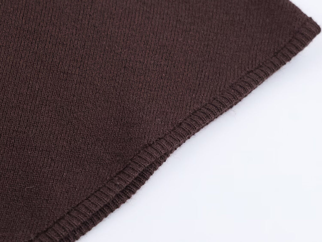 Women Clothing Fall Tight Waist Hem with Belt Knitted T