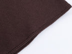 Women Clothing Fall Tight Waist Hem with Belt Knitted T