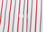 Women Clothing Summer French Irregular Asym Loose Striped