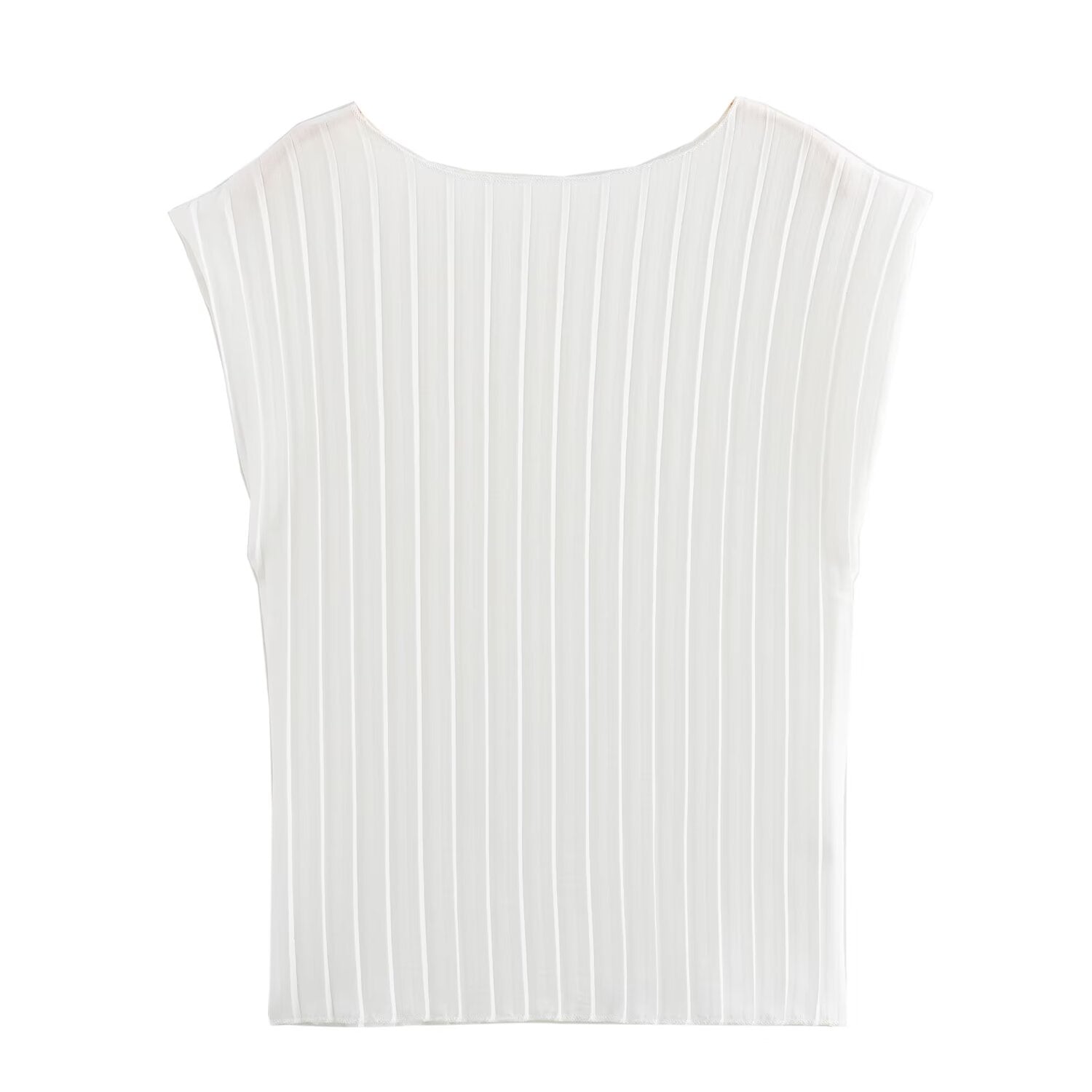 Women Clothing Summer Casual Pleated Top Small Pleated