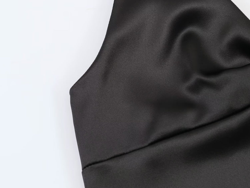 Women Clothing Fashionable Temperamental All Match Silk