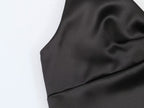 Women Clothing Fashionable Temperamental All Match Silk