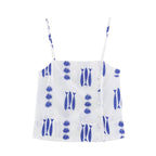 Women Clothing Summer Printed Short Top Camisole