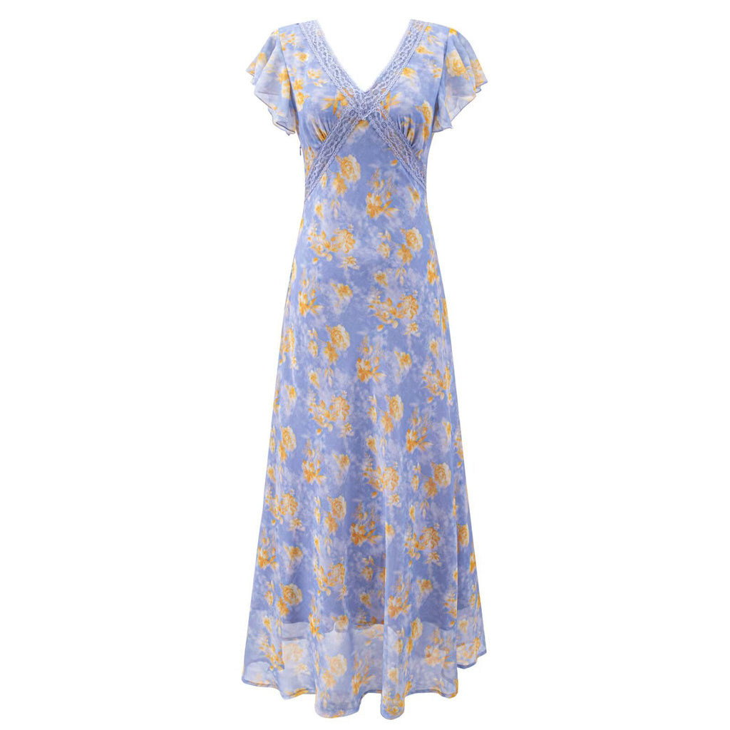 Women's Lace Maxi Dress
