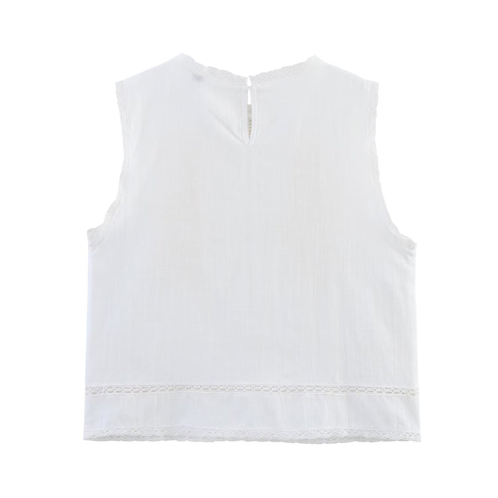 Summer Embroidery Top Series Embroidery Decoration Midi