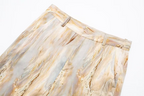 Women's Slimming Tie Dyed Straight Pants