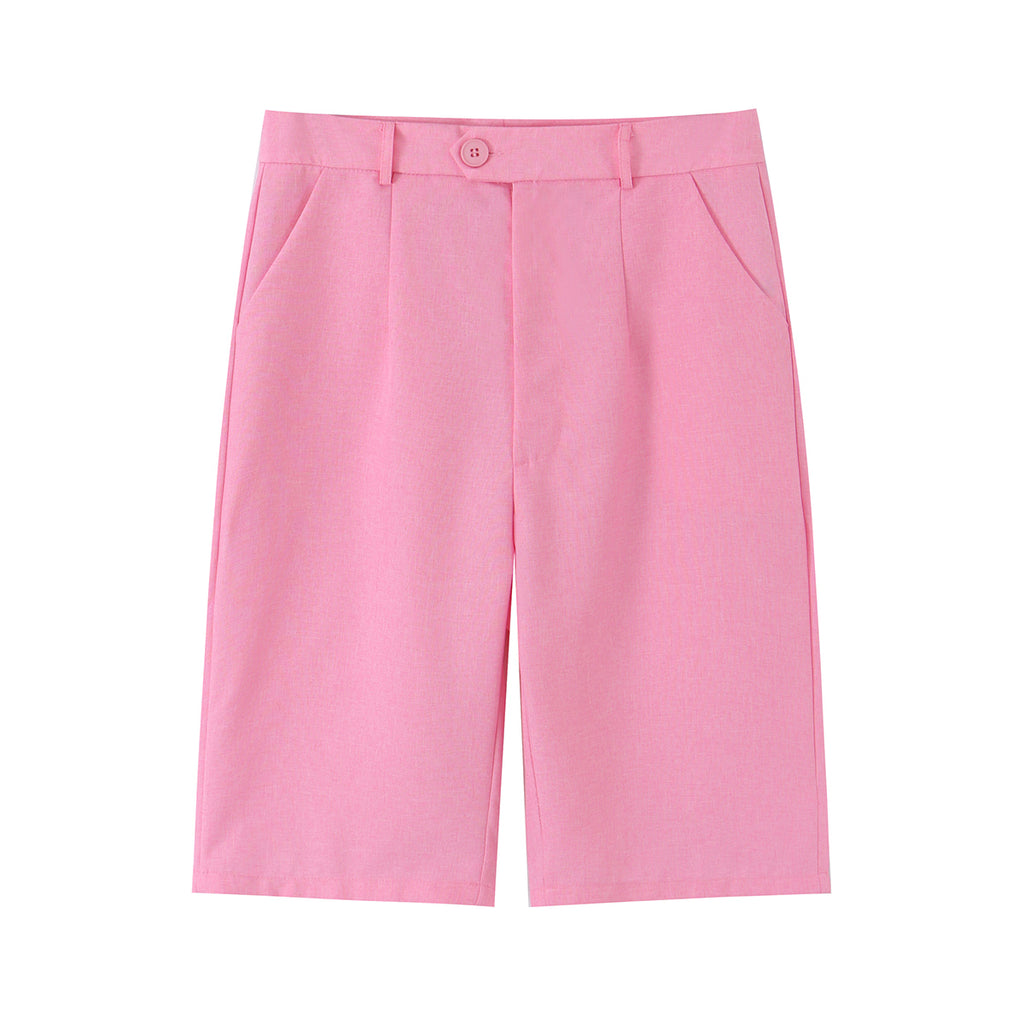 Women Clothing Summer Office Simple All Match Casual Shorts