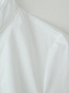 Summer Women Bends Hitches Ornament Poplin Shirt