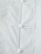 Summer Women Bends Hitches Ornament Poplin Shirt