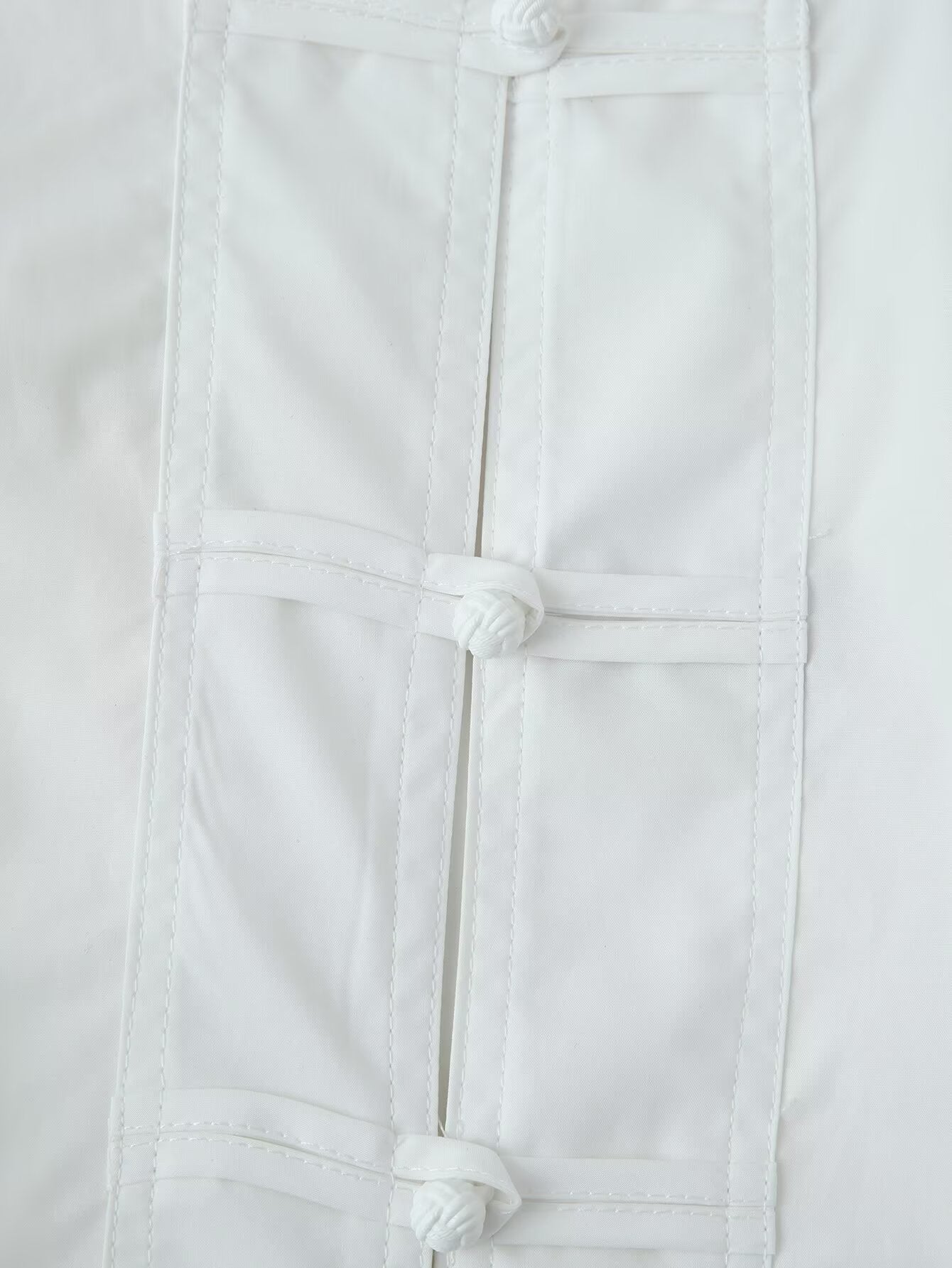 Summer Women Bends Hitches Ornament Poplin Shirt