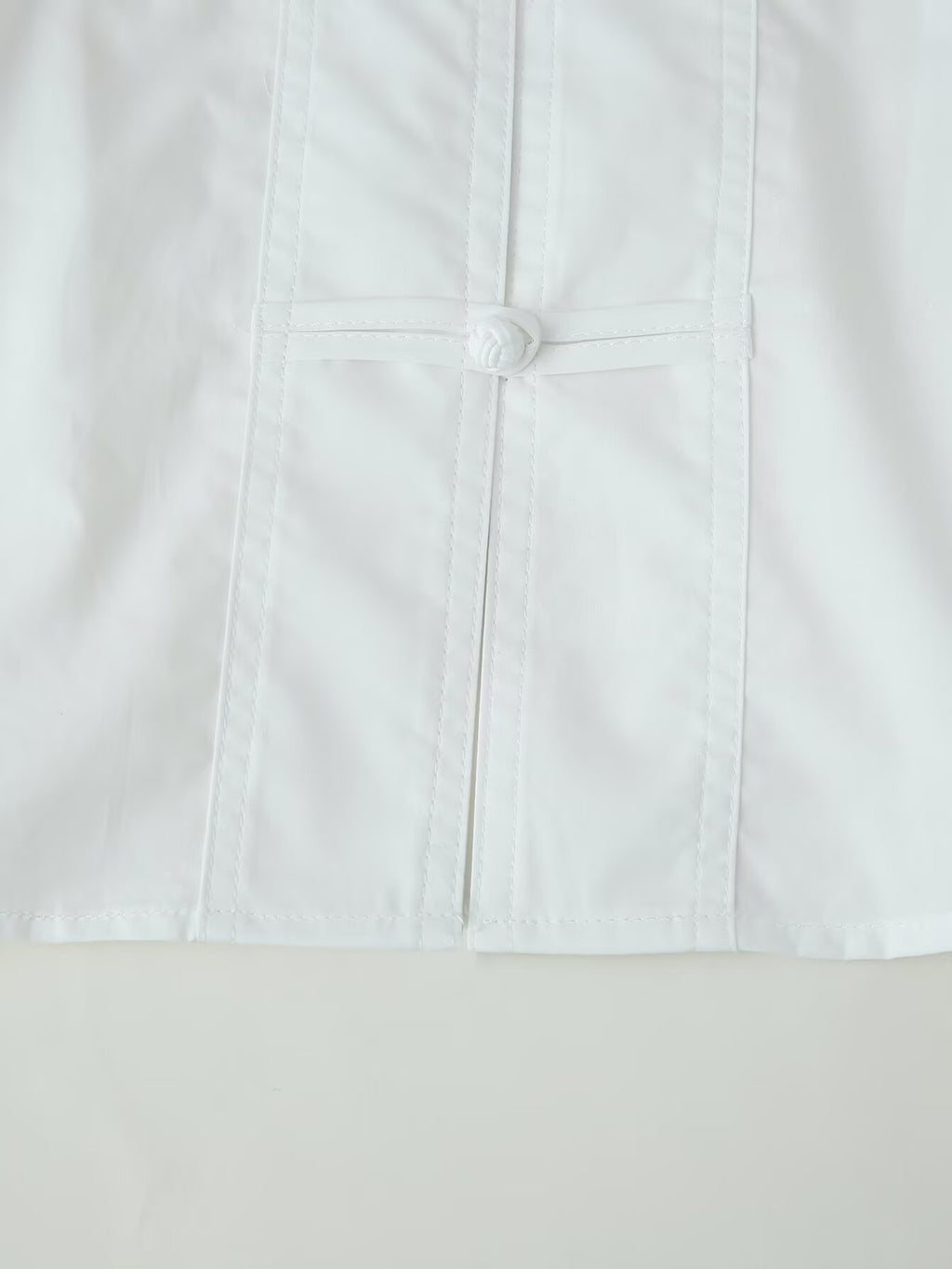 Summer Women Bends Hitches Ornament Poplin Shirt