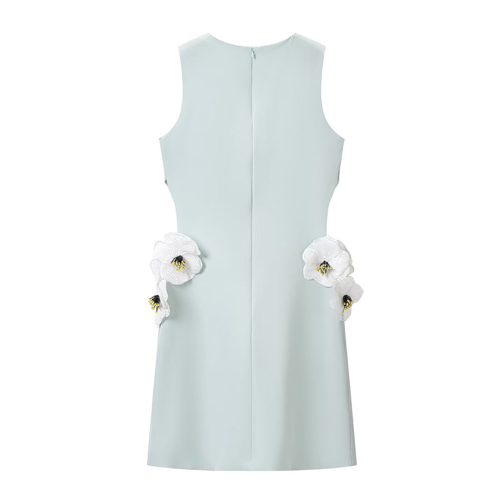 Women's Floral Sequin Dress