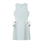Women's Floral Sequin Dress